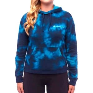 HP × 2! Champion tie dyed hoodie